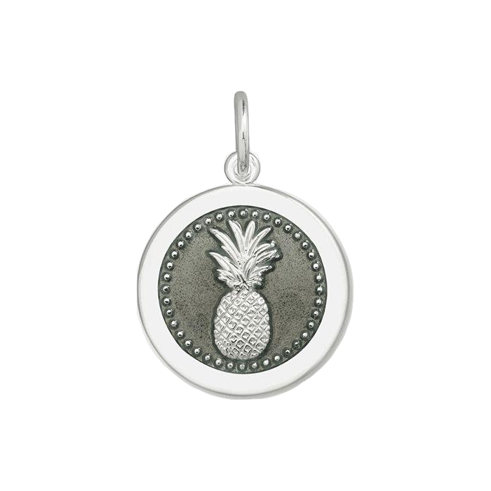 Lola Jewelry Pineapple Pendant Pewter