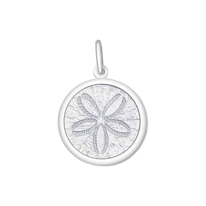 LOLA® Sand Dollar Pendant Alpine White