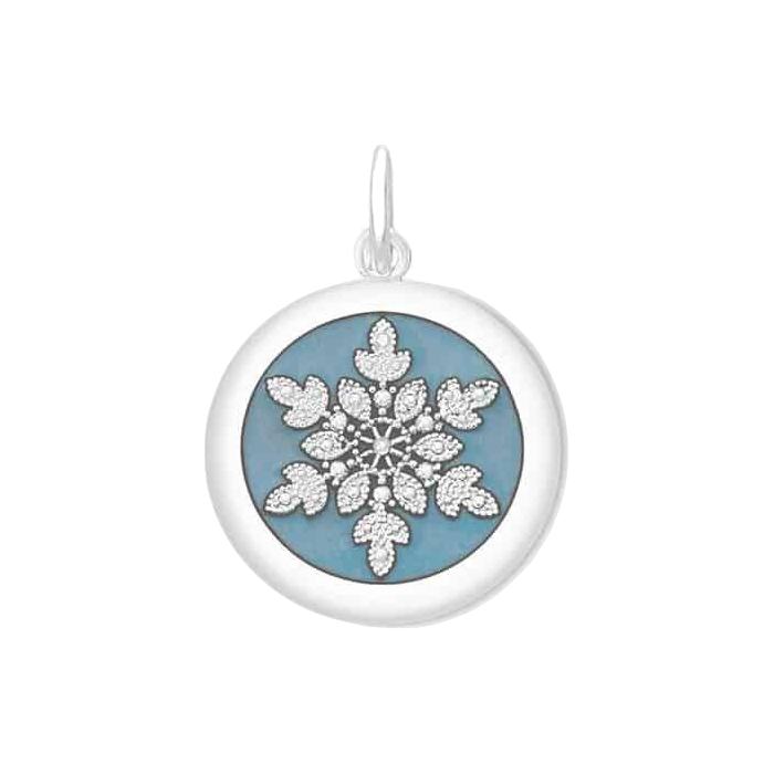 LOLA® Snowflake Pendant Pale Blue