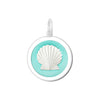 Lola Jewelry Shell Pendant Seafoam Medium