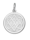 lola jewelry celtic knot alpine white pendant