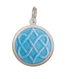 Lola Jewelry Celtic Knot Light Blue Pendant
