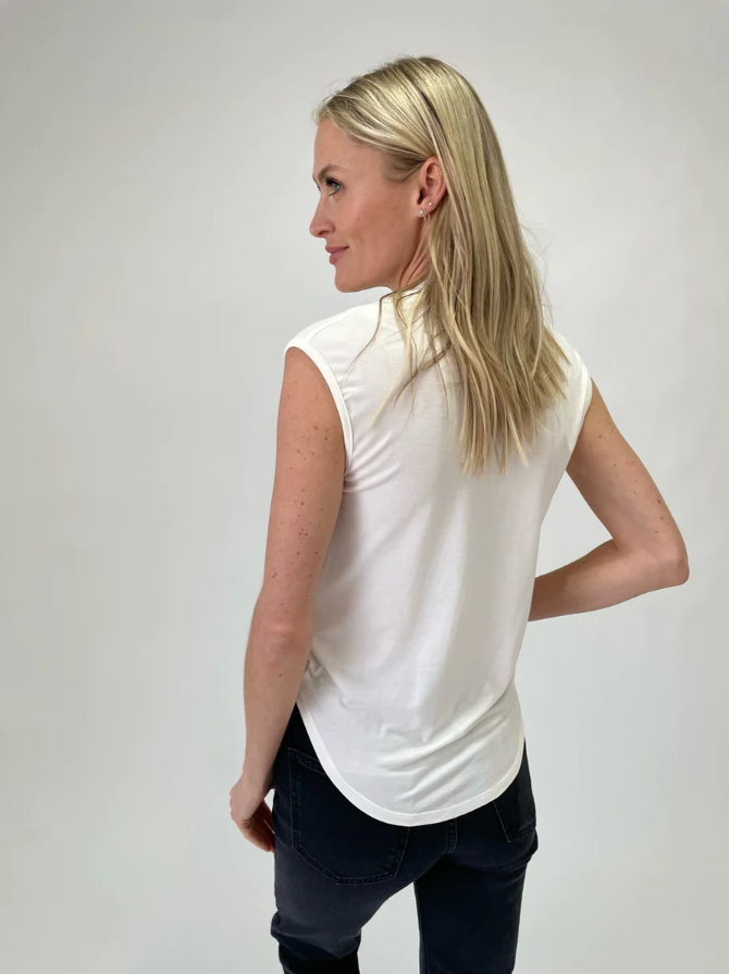 Six Fifty Dylan Top Ivory Back
