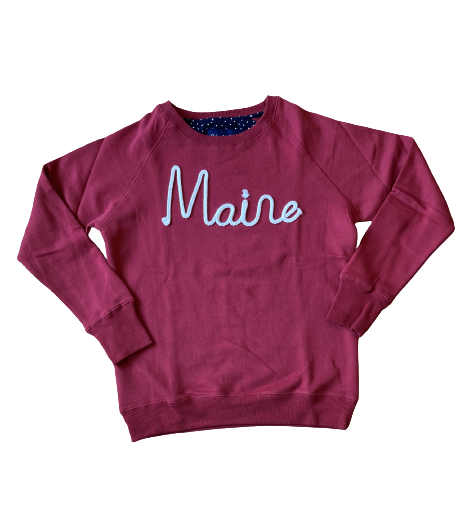 Maine Crew Neck Sweatshirt