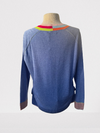 Zaket & Plover Colorful V-Neck Sweater
